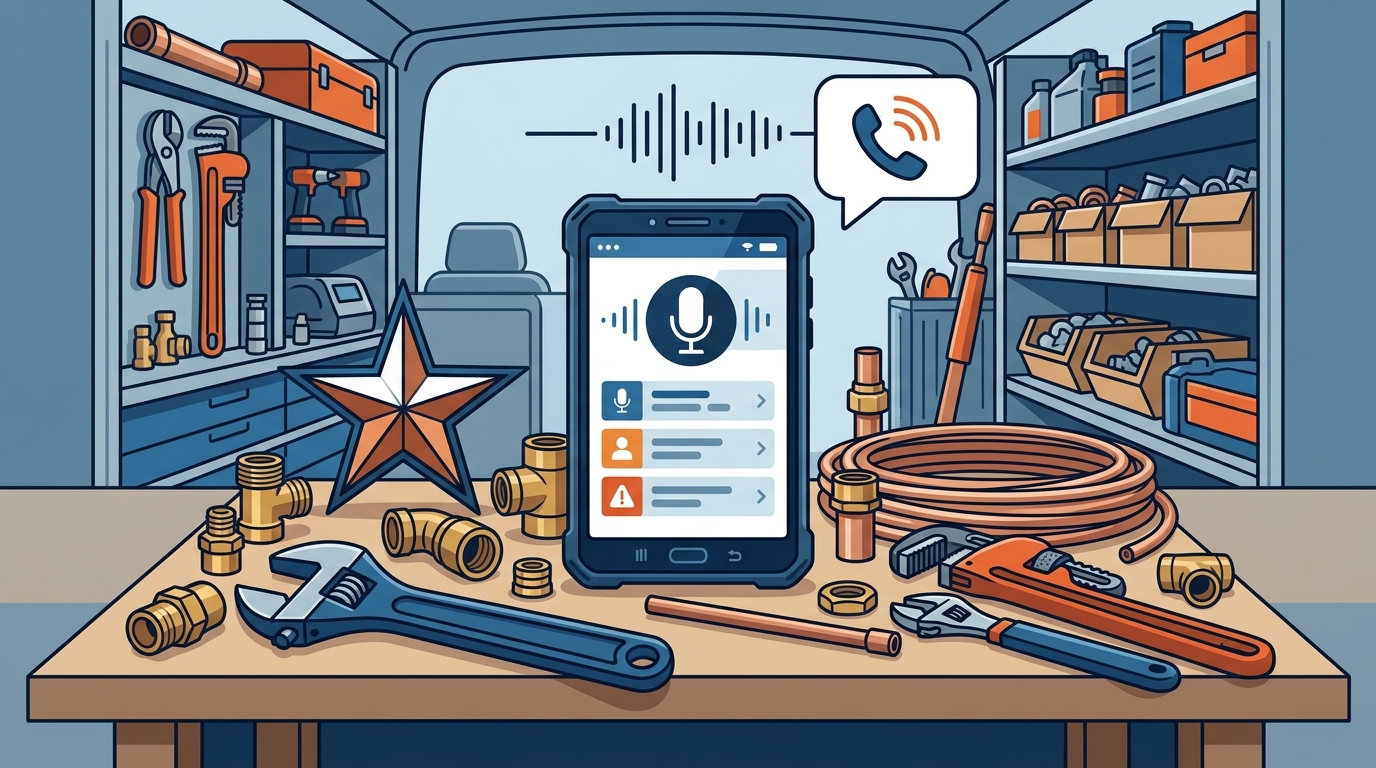Voice-First Workflow Tools for Texas Plumbing Owners