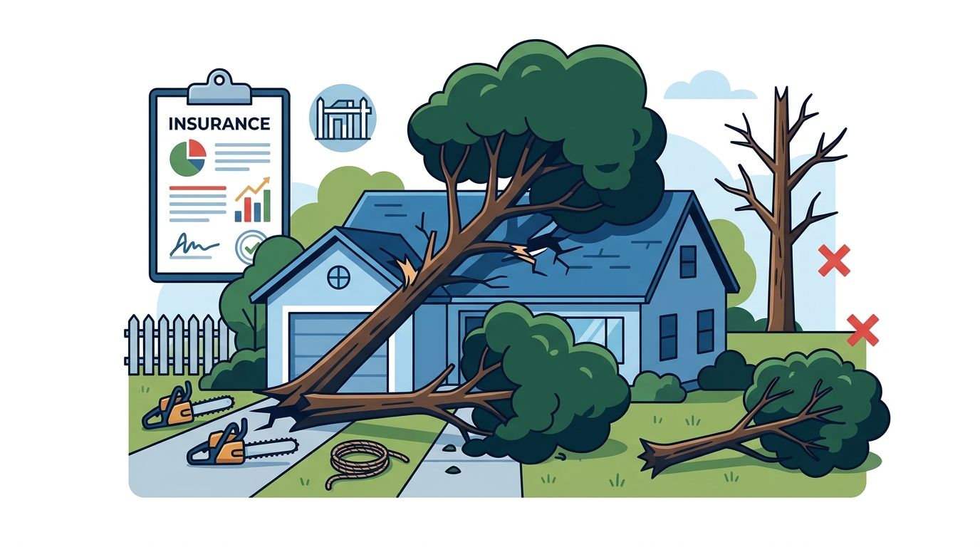 Homeowners Insurance and Tree Removal: What Is Covered in 2026