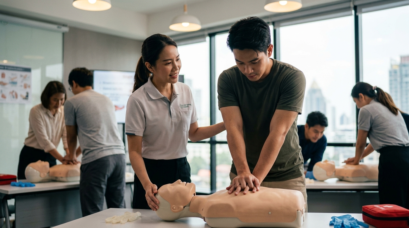 One-Day CPR First Aid Certification in Bangkok: 2026 Guide