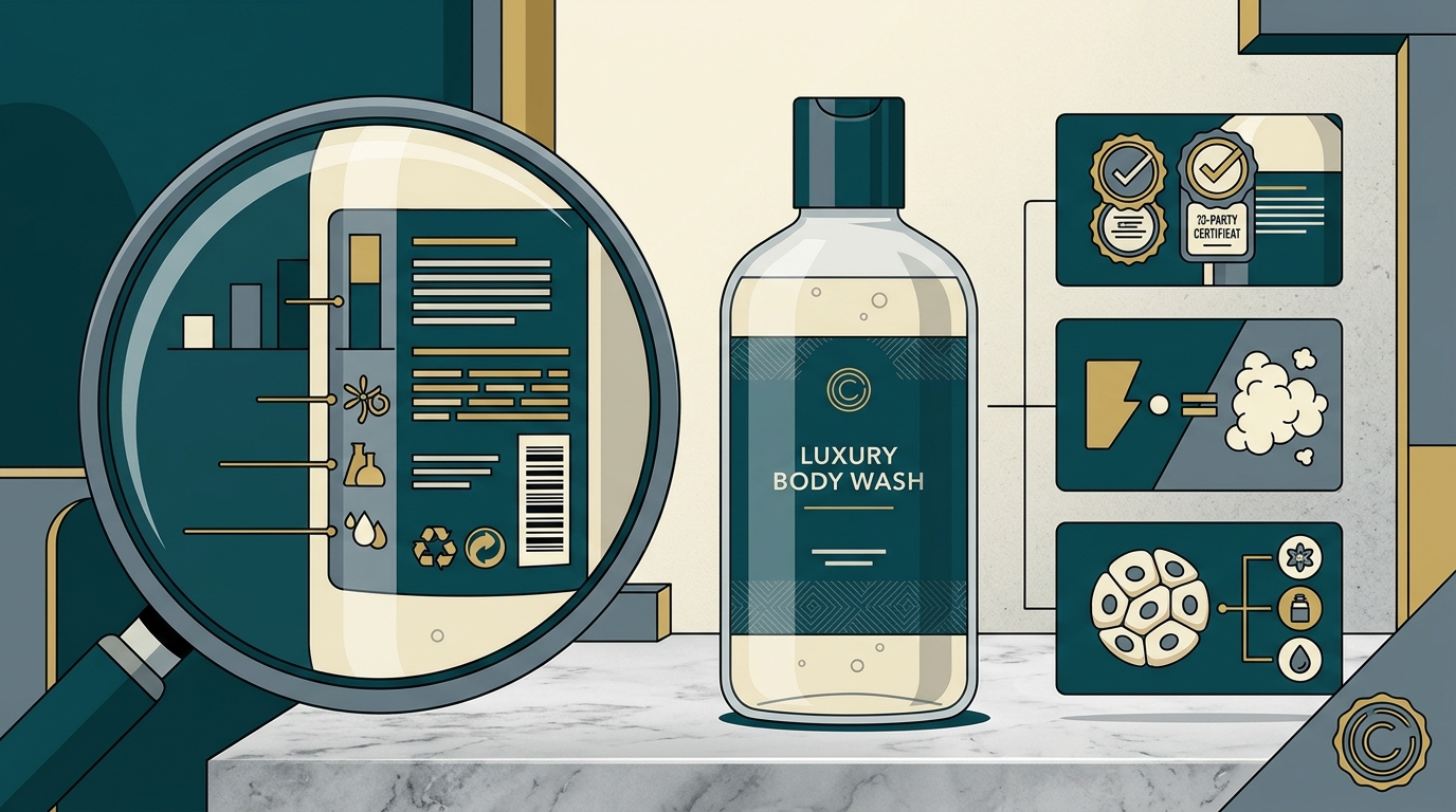 What to Verify in Luxury Body Wash Ingredients