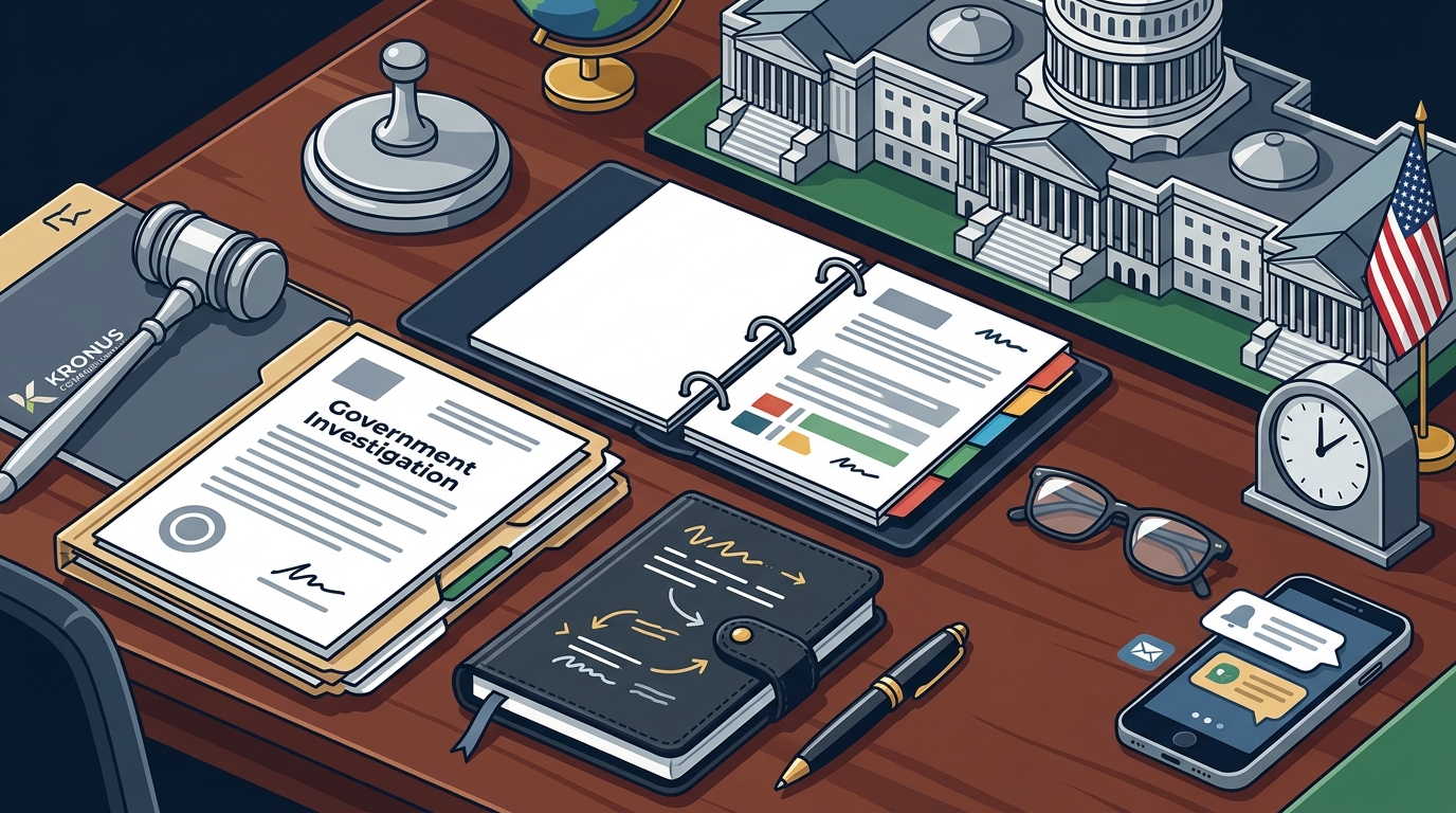 Washington DC Crisis Communications for Government Investigation