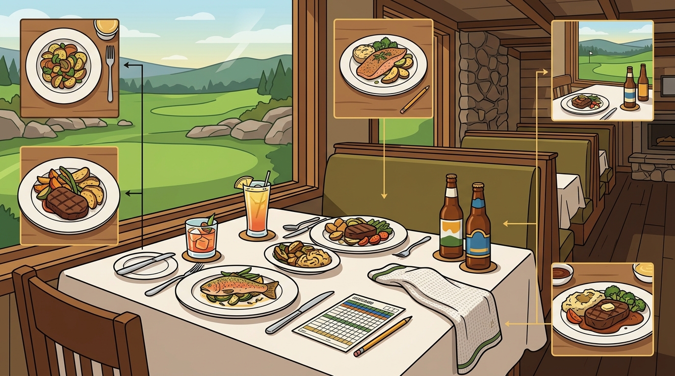 What Makes a Great Golf Course Restaurant Experience