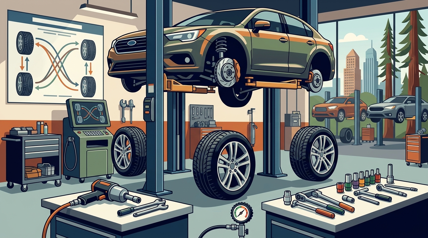 Best Tire Rotation Services in Redwood City: 2026 Guide