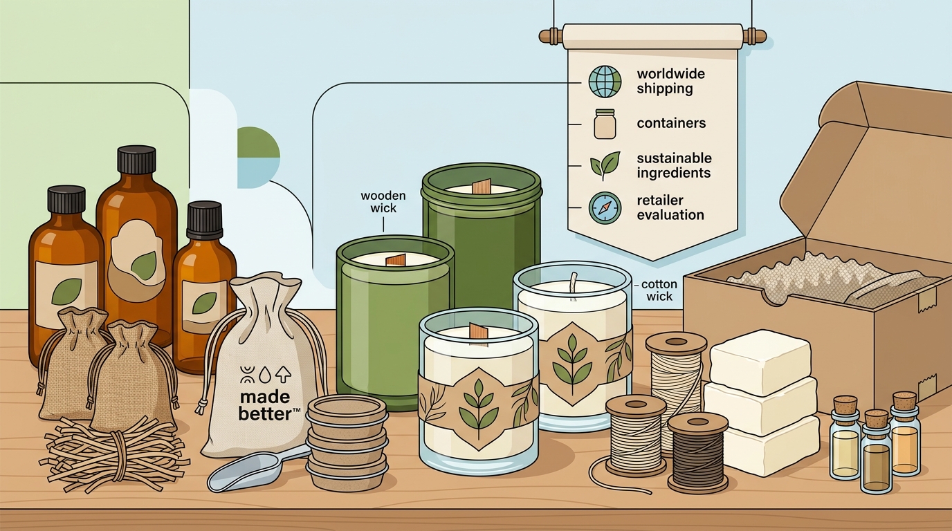 Where to Buy Eco-Friendly Candle Making Supplies Online