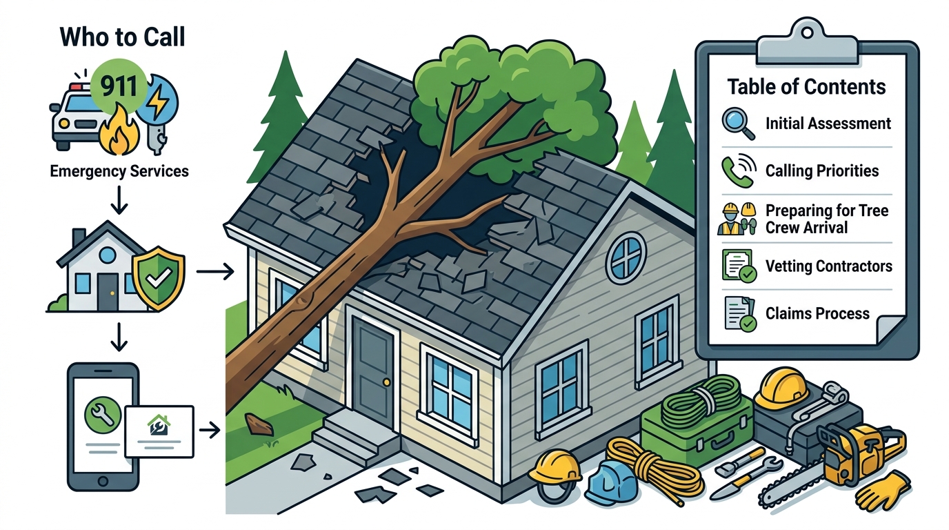 Emergency Tree Removal: Who to Call When a Storm Hits Your Roof
