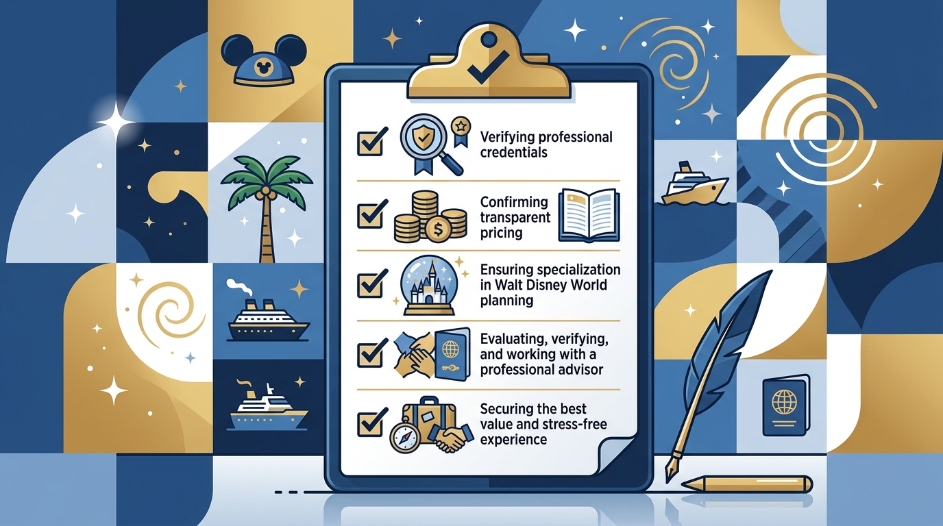 How to Choose the Right Travel Agent for Your First Disney World