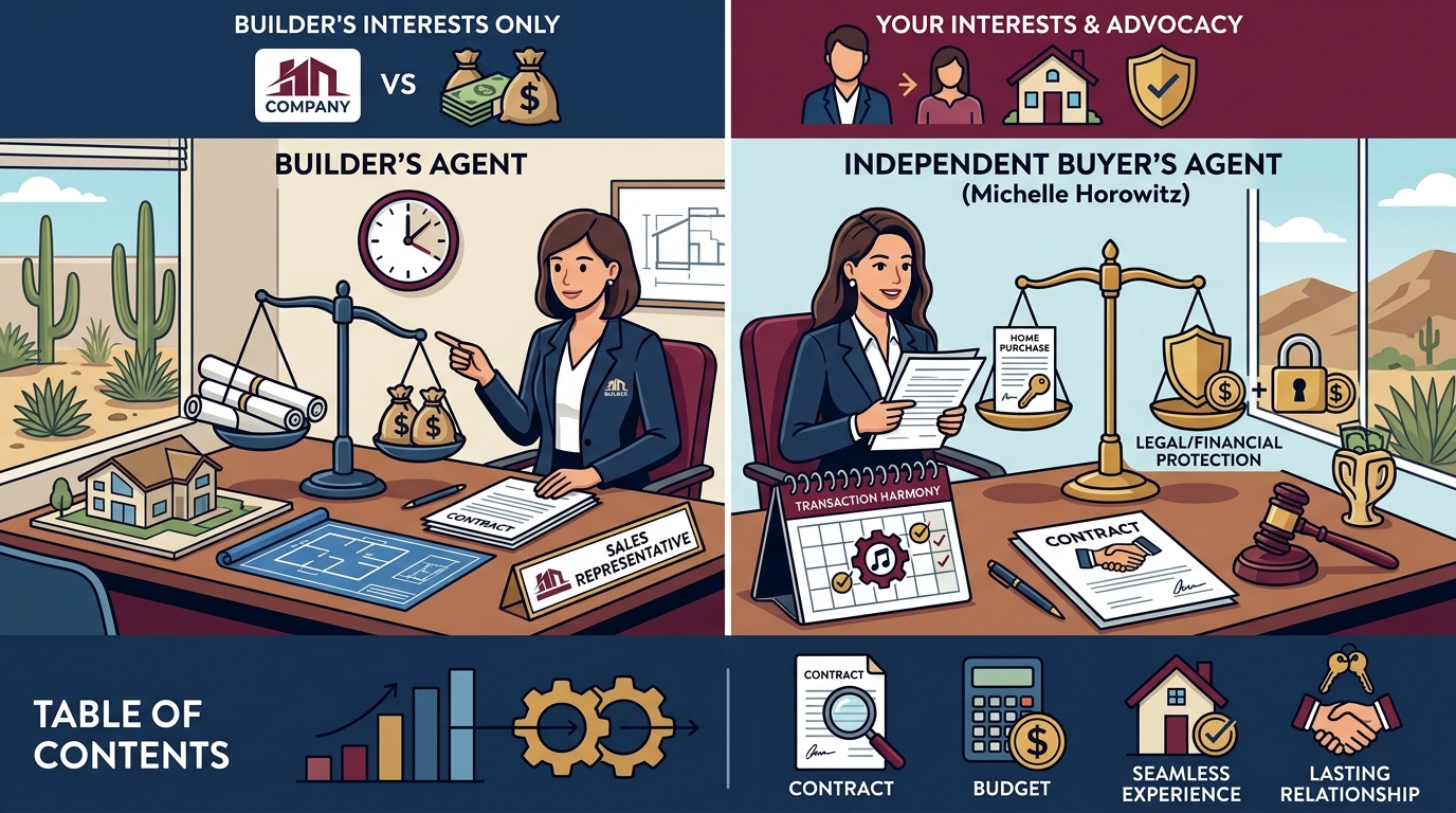 New Construction Buyer's Agent in North Phoenix: Who Represents?