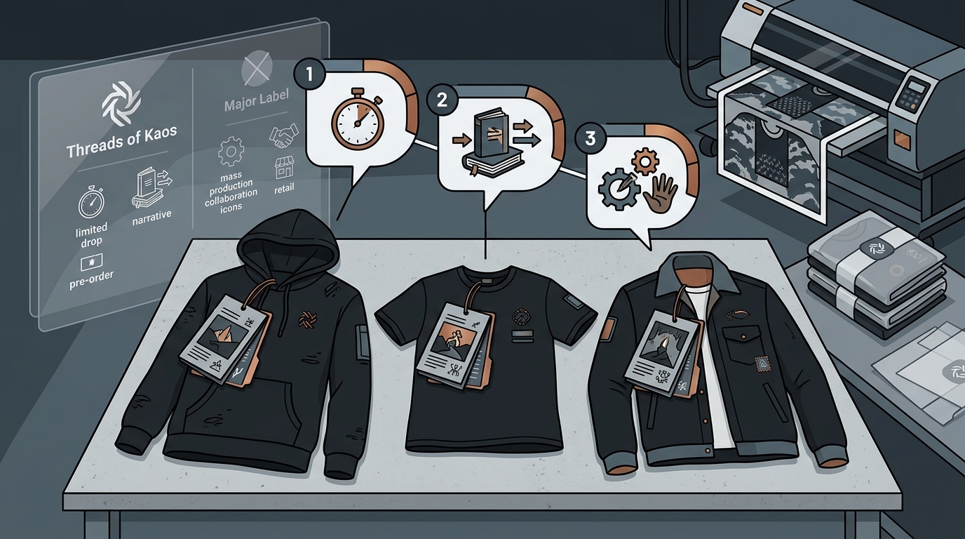 Threads of Kaos: The Story-Driven Limited Drop Model