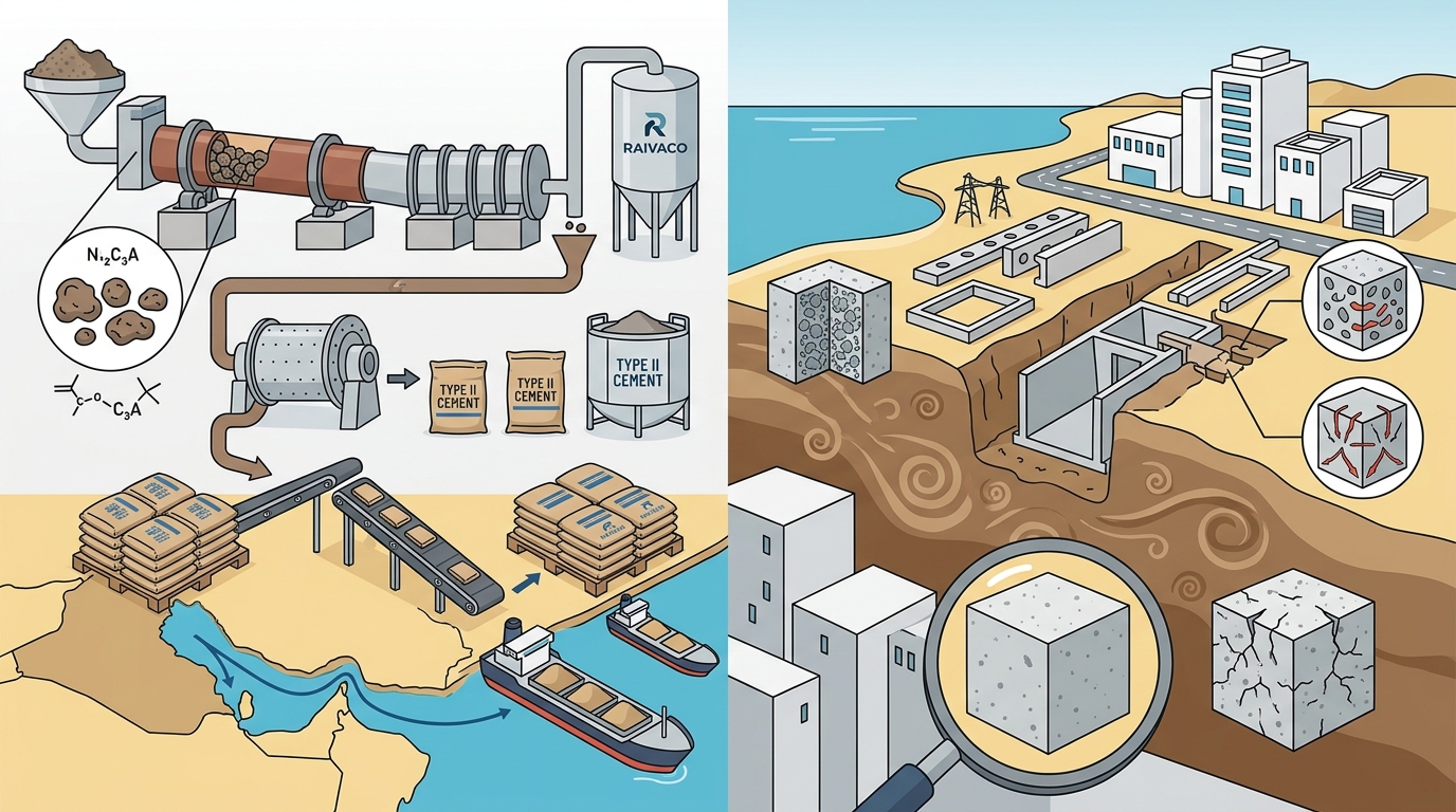 Exporting Sulfate-Resistant Type II Cement and Type 5 Clinker to