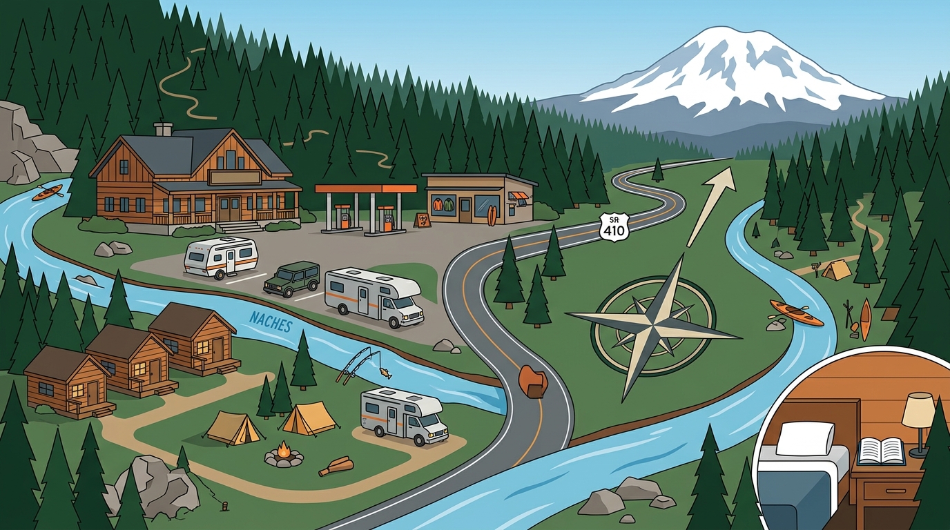Best Resort Along the Chinook Pass Scenic Byway for a Cascades