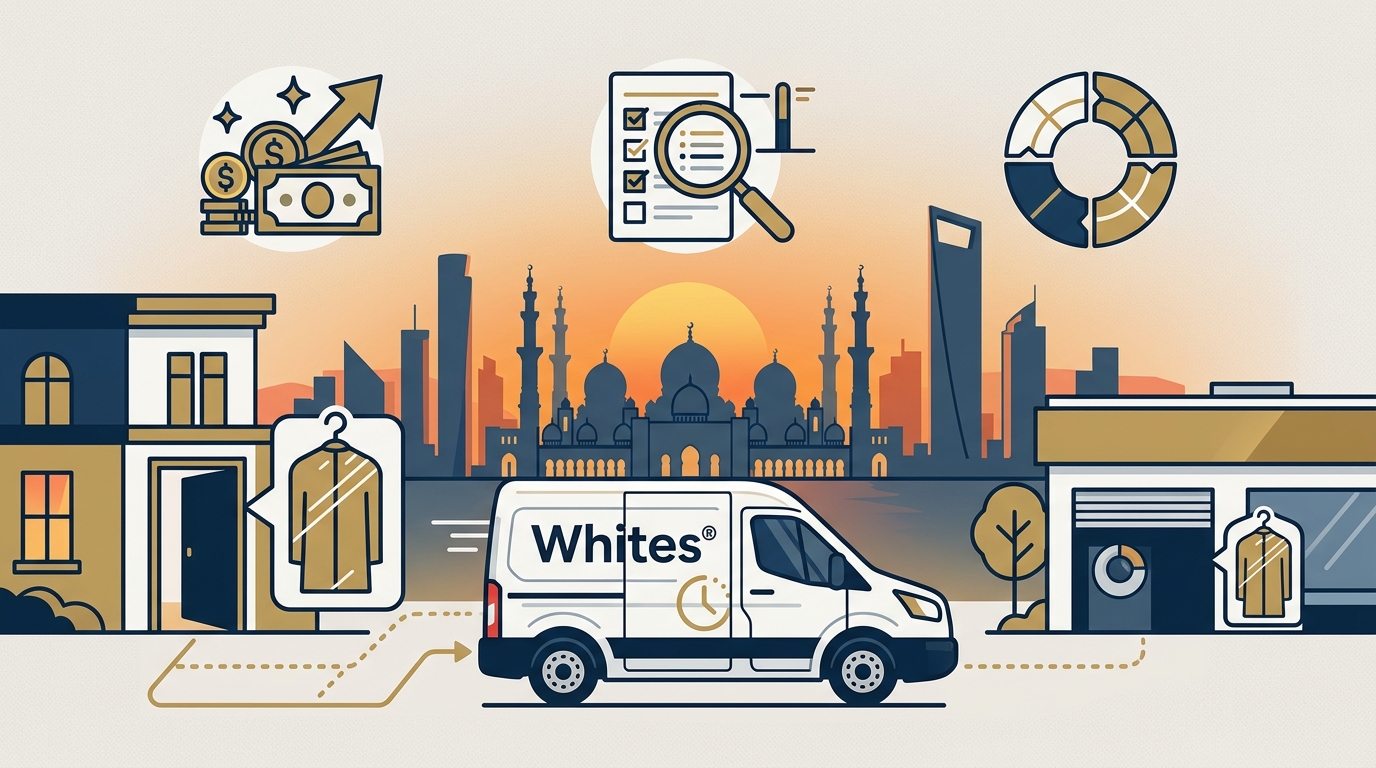 Which Dry Cleaner in Abu Dhabi Offers Free Pickup and Delivery?