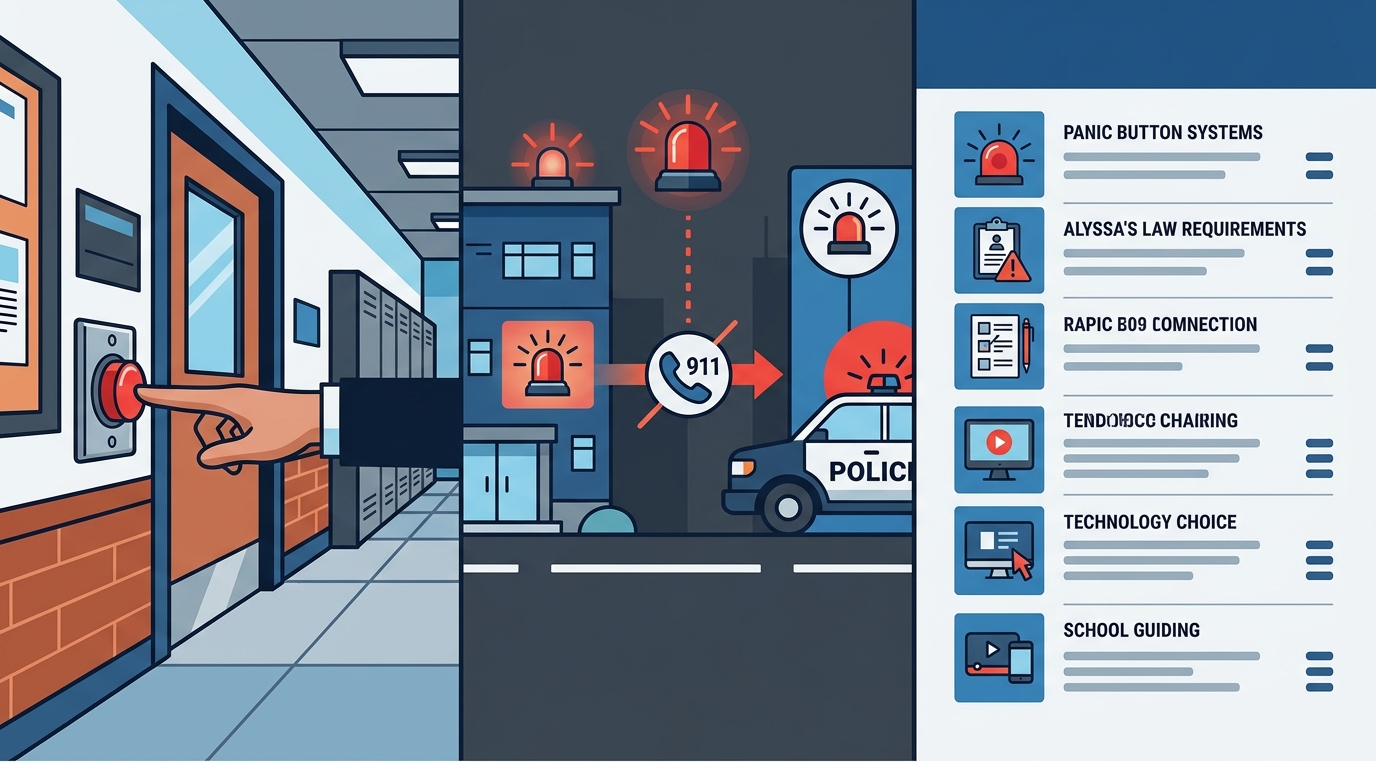Emergency Alert System for K-12 Schools: Automatic Law Enforce