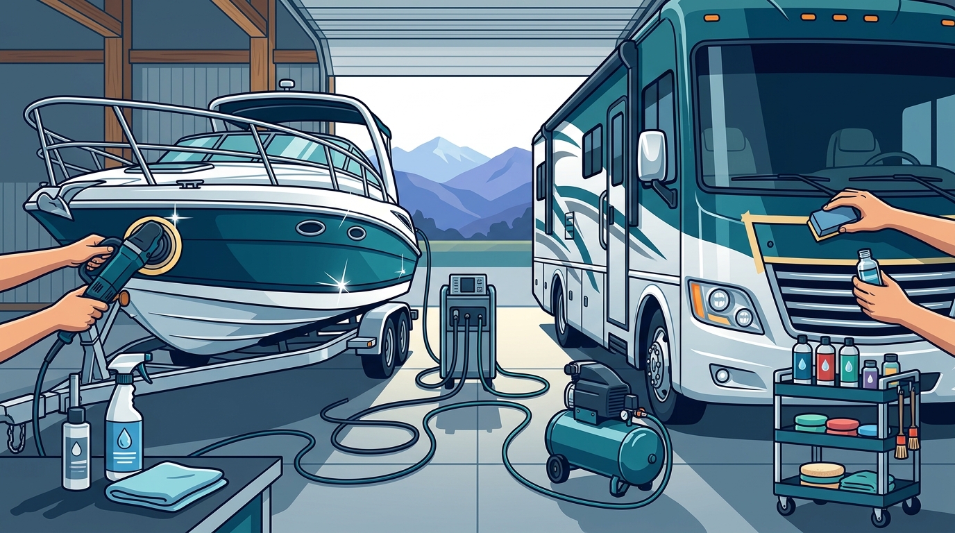 Boat and RV Detailing in Salt Lake City: The Complete Guide