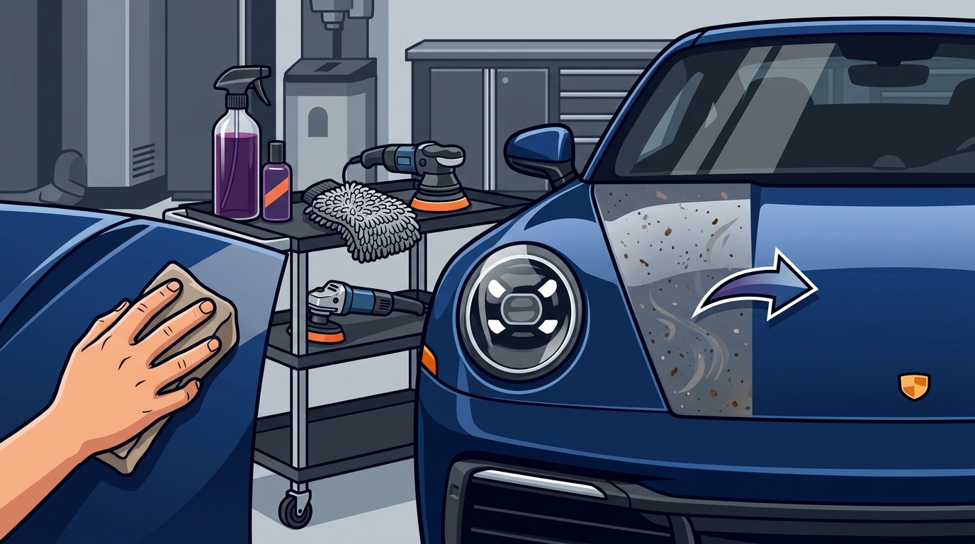 Does Ceramic Coating Include Free Paint Decontamination?