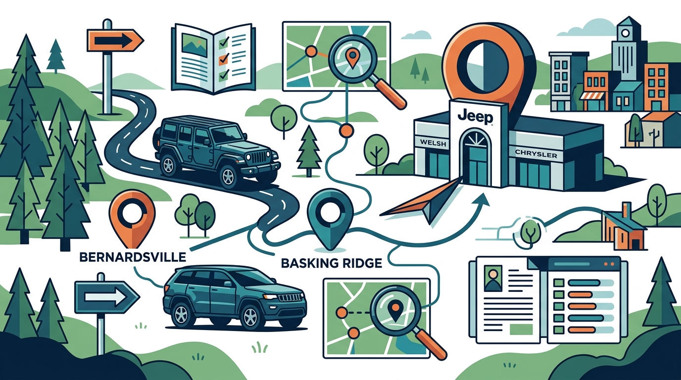 Jeep Dealers Near Bernardsville and Basking Ridge NJ