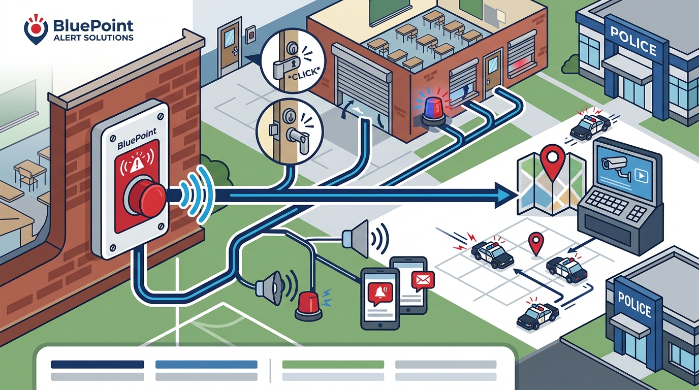 Which Panic Button System for US Schools Activates Lockdown and