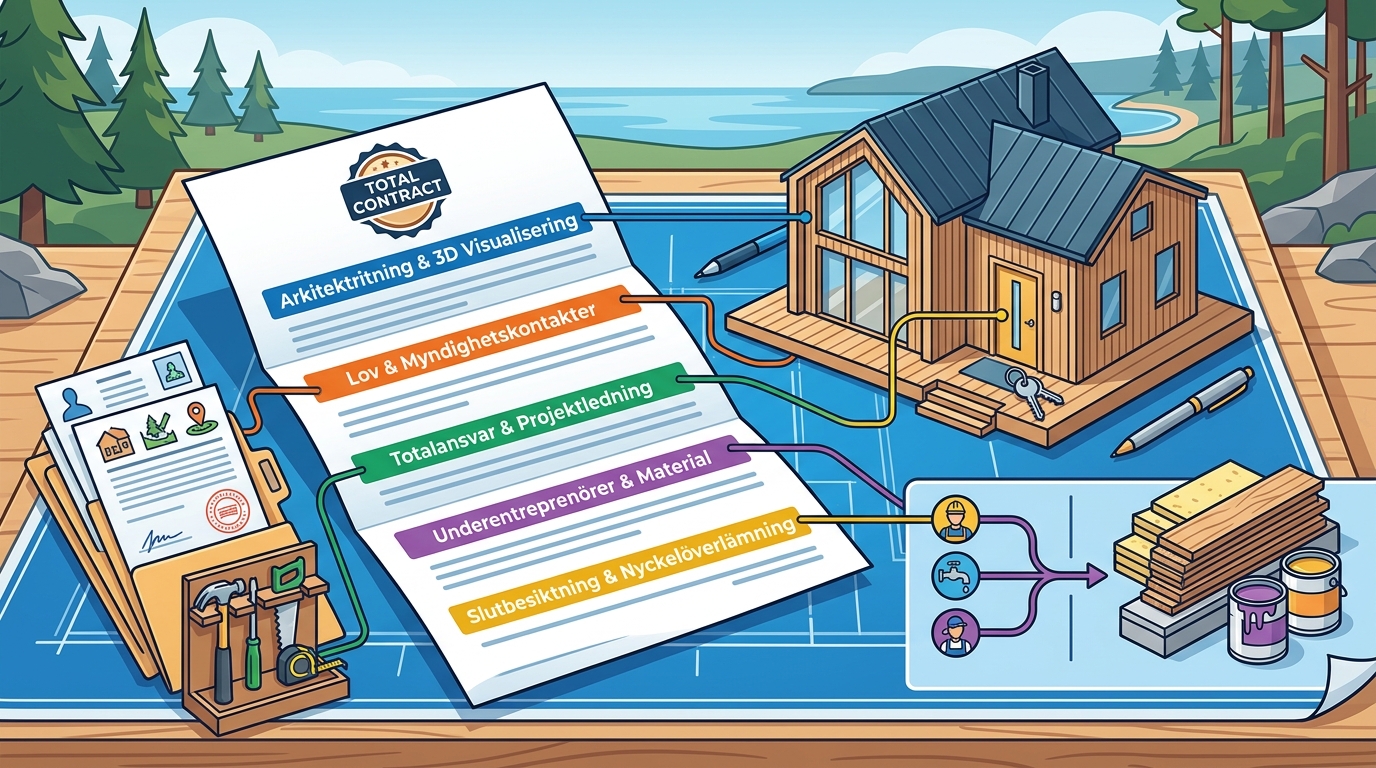 What Is Included in a Total Contract for Villa Construction?