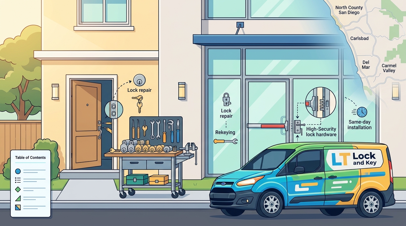 Same-Day Emergency Locksmith Help in North County San Diego