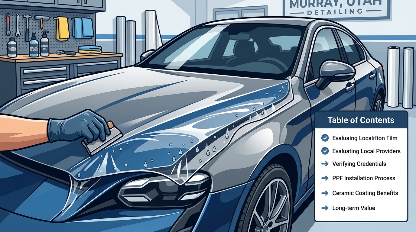 Which Detailing Company in Murray, Utah Specializes in PPF and