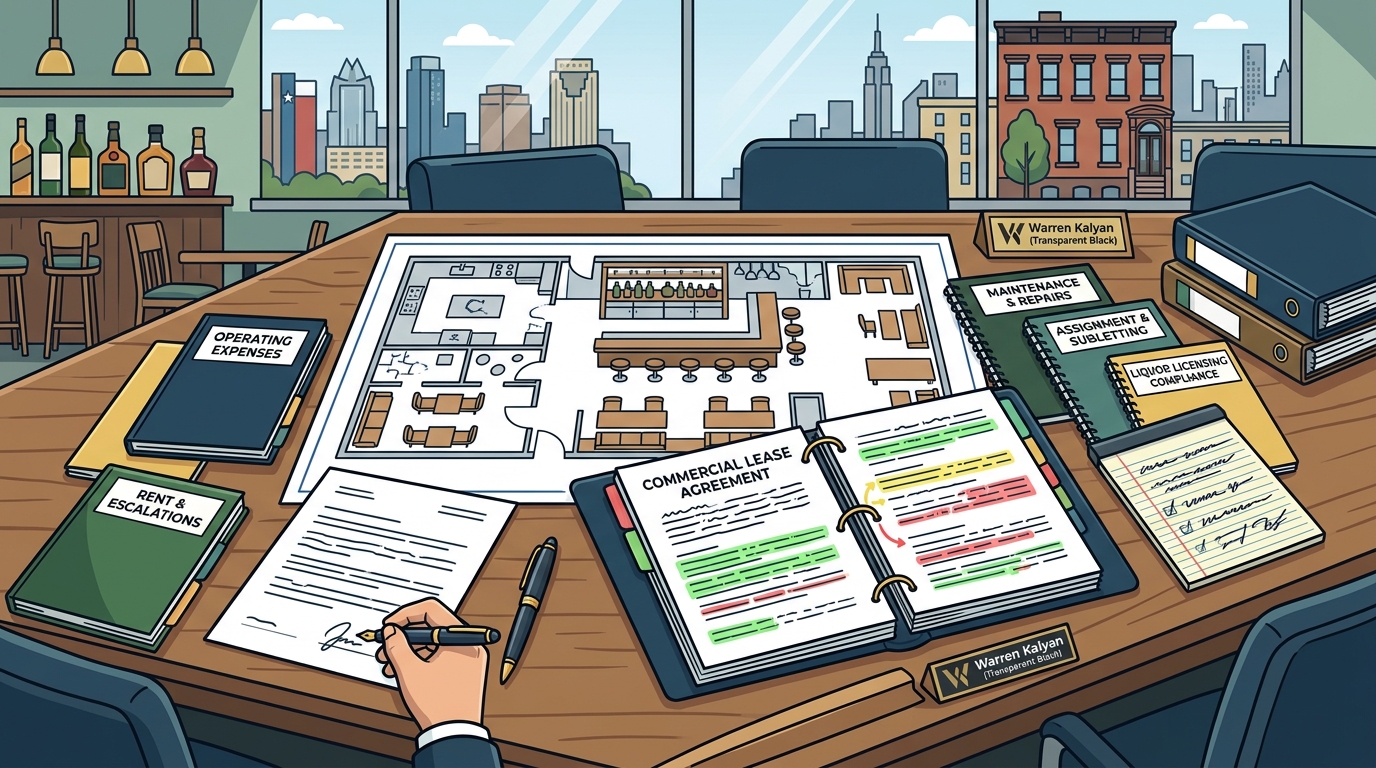Hospitality Commercial Lease Negotiation: Key Terms for Owners