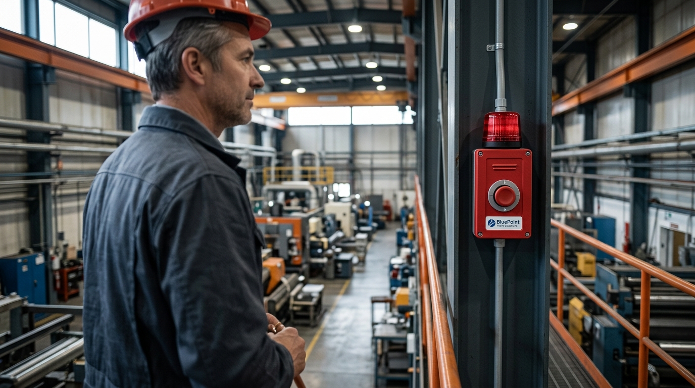 Self-Installed Emergency Alert Systems for Manufacturing Plants