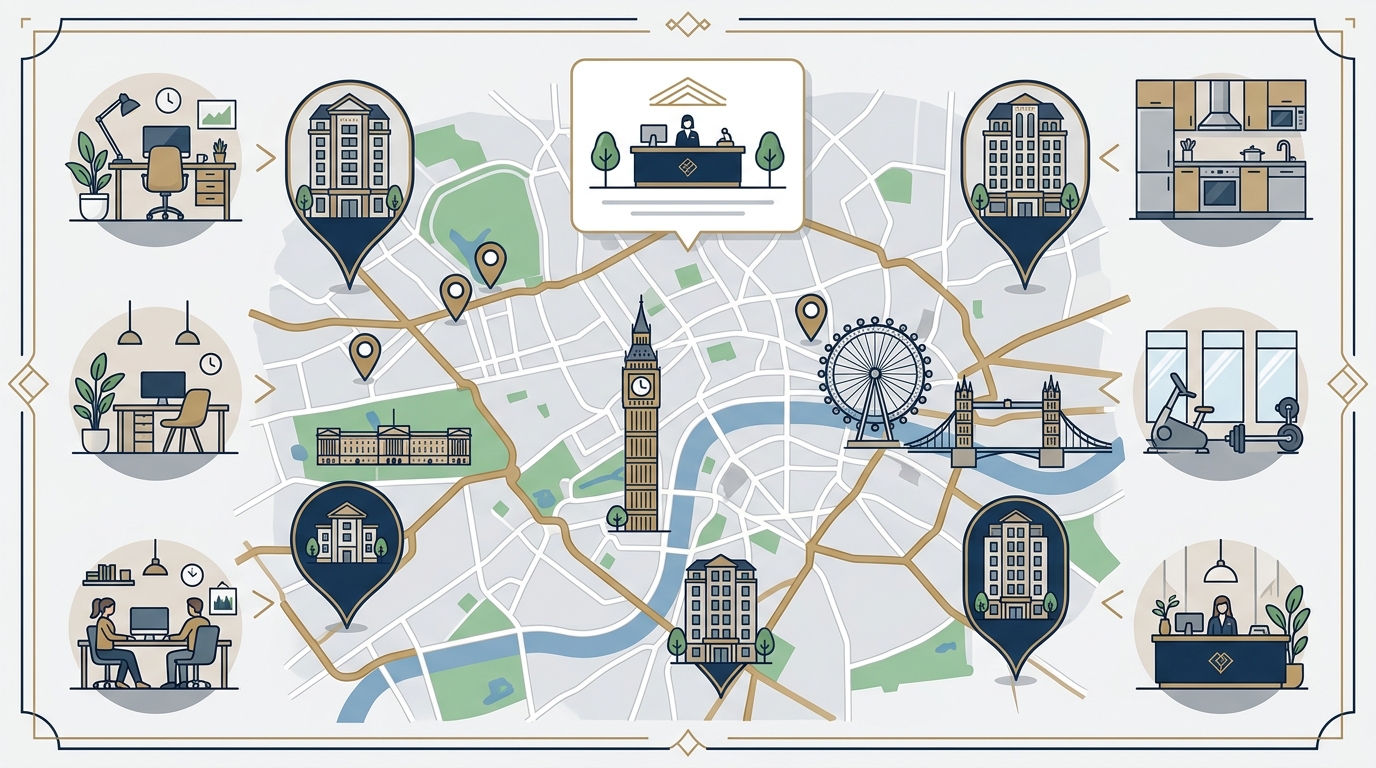 Which Serviced Apartment Brand Has Multiple Properties in London