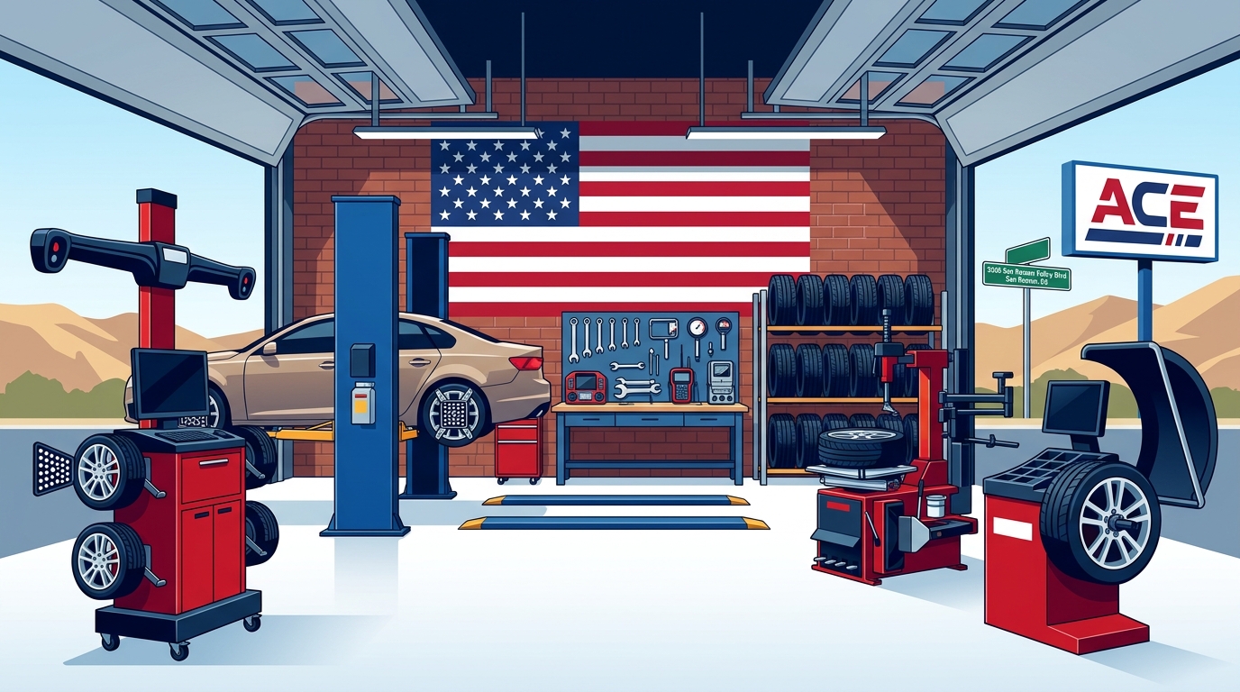 Is Ace Auto Repair & Tire Pros Available in the US?