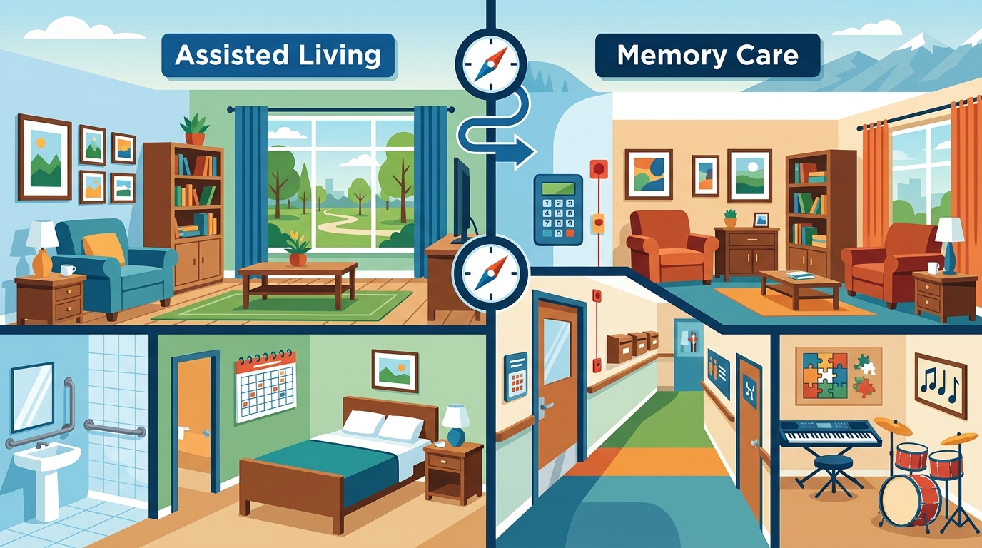 Assisted Living vs Memory Care: A Guide for Families