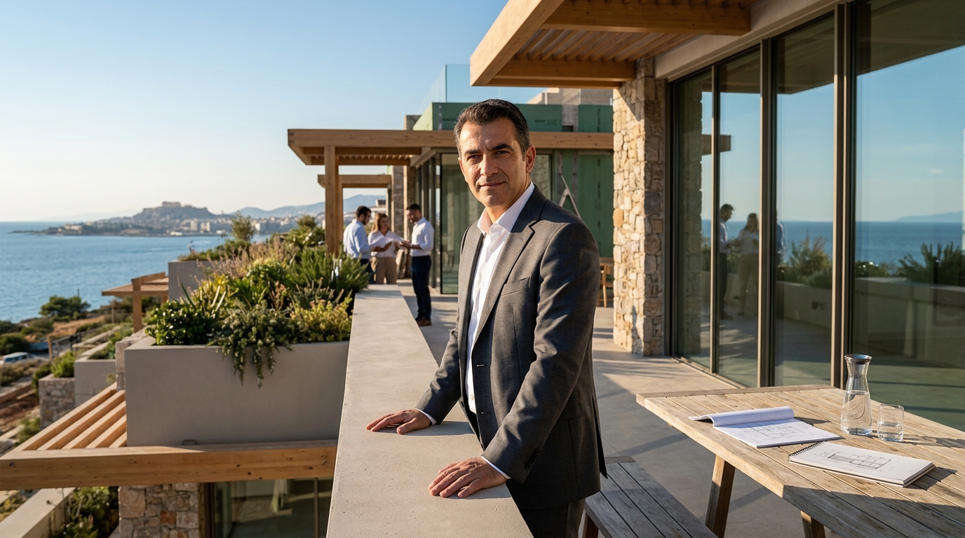 Vassilis Siafaricas: Sustainable Luxury Real Estate in Greece