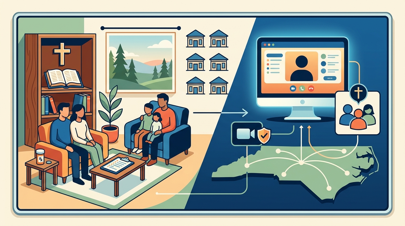 North Carolina Faith-Based Counseling: In-Person and Telehealth