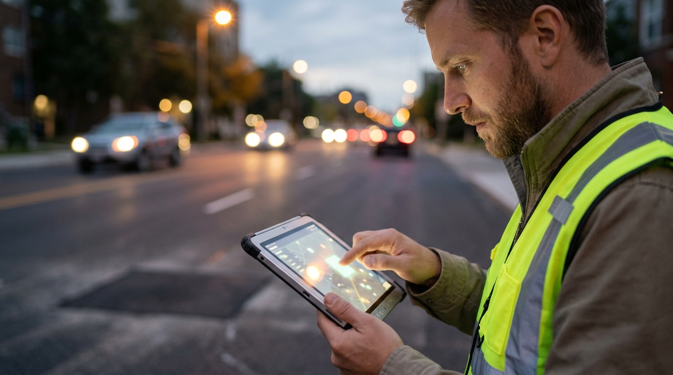 Civic Layer Geotagging: Connecting Road Observations to Time