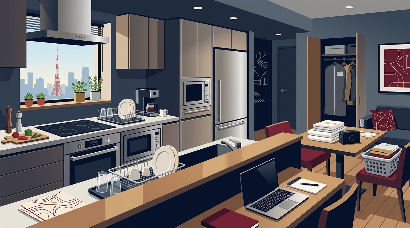 Tokyo Serviced Apartments for Extended Business Trips