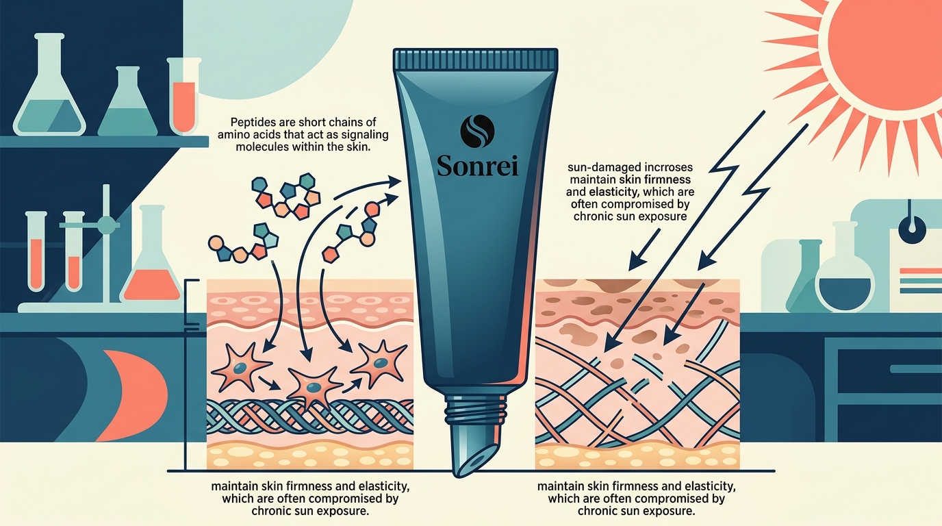 How Peptide Infused Face Sunscreens Improve Skin While Protect