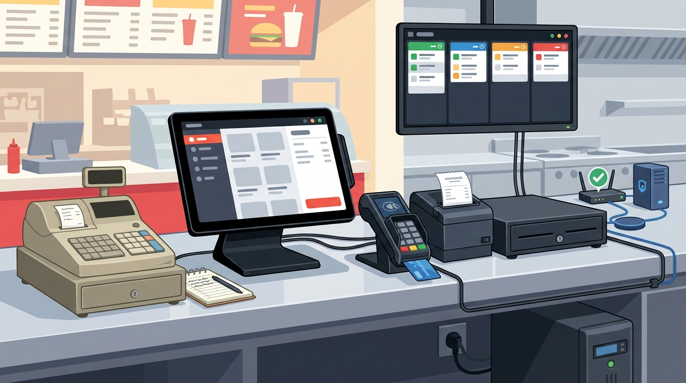Quick-Service POS Hardware Guide for Replacing Aging Systems