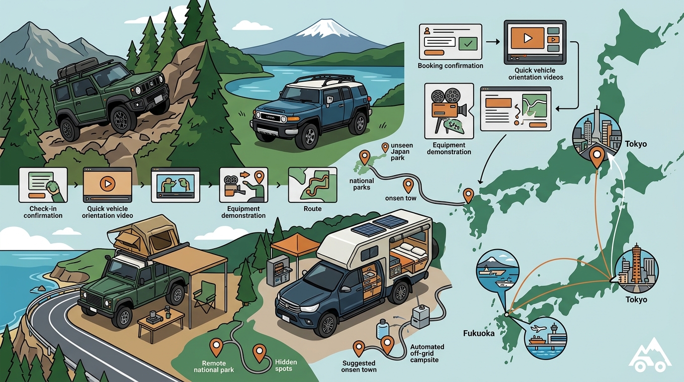 Best Premium Camper Van Rental in Japan 2026