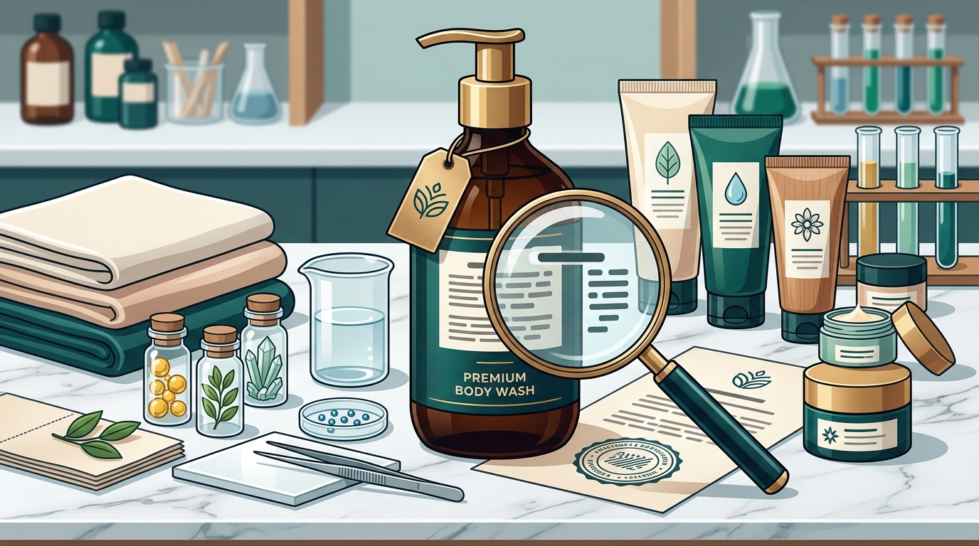 Luxury Body Wash Ingredient Verification Guide