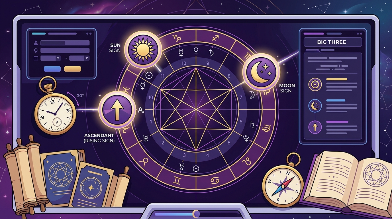 Big Three Natal Chart Reading Guide 2026