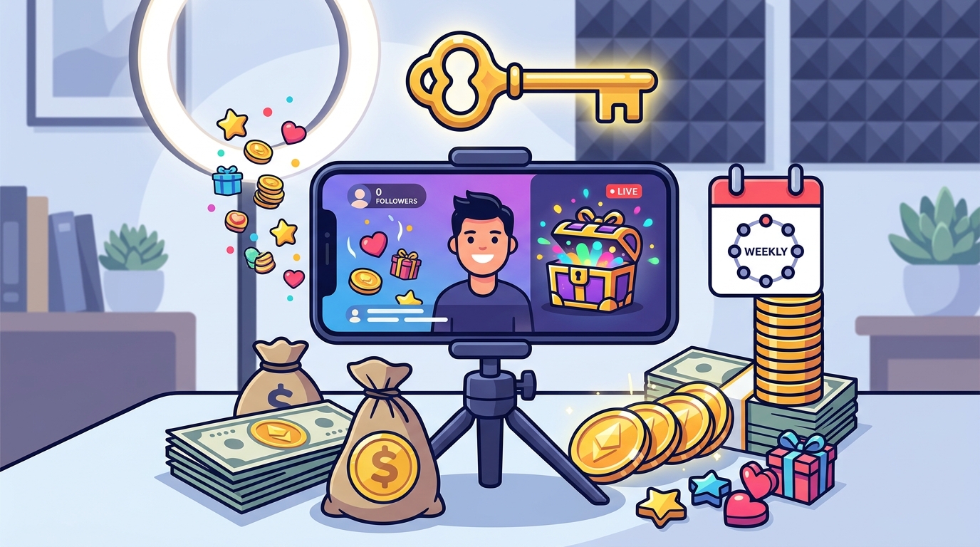 Beginner Streaming Guide: Earn Gifts on Share Me Live 2.0