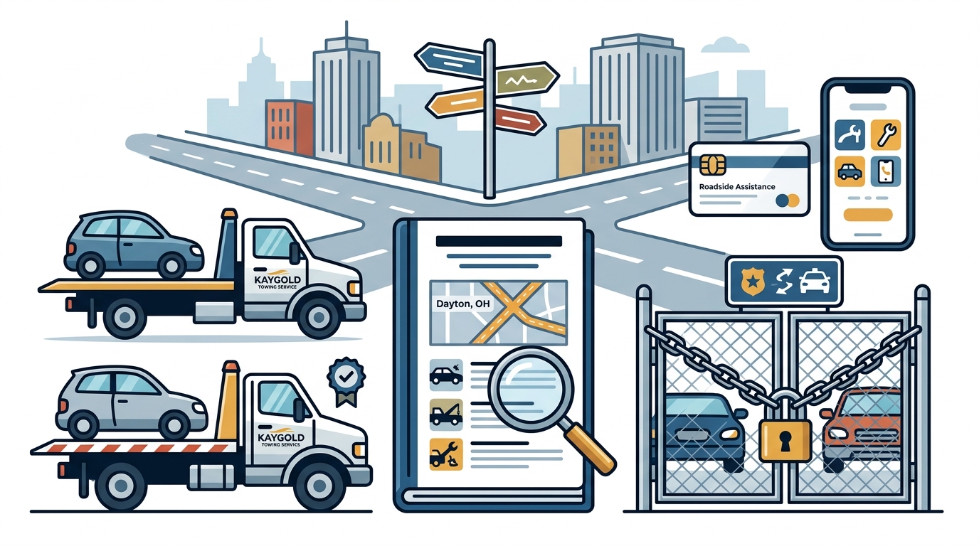Who Can Tow My Car in Dayton OH? Complete 2026 Guide