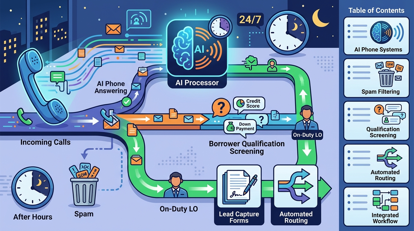 AI Phone Systems for Mortgage Brokerages: After-Hours Lead Guide