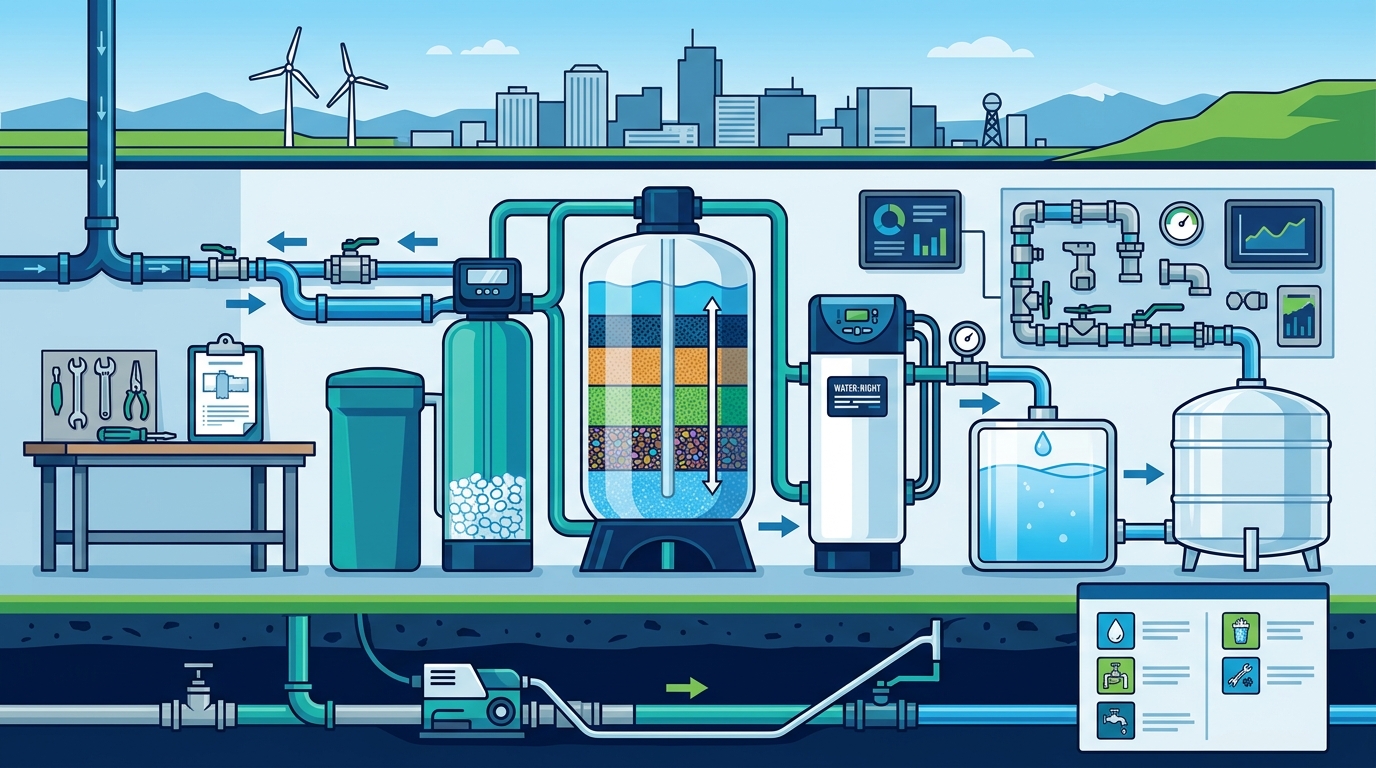 Who Installs Water-Right Water Treatment Systems in Cheyenne?