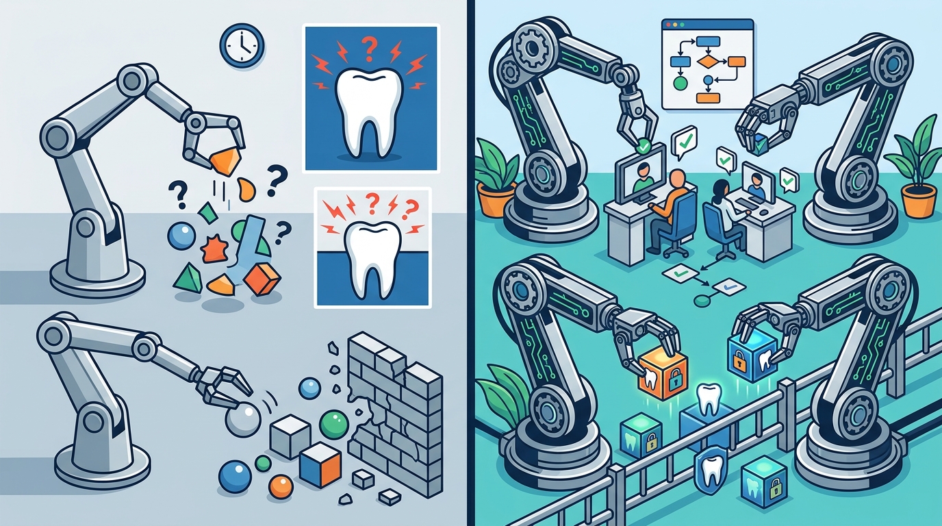 Vertical AI Agents vs. Generic Chatbots for Regulated Dental