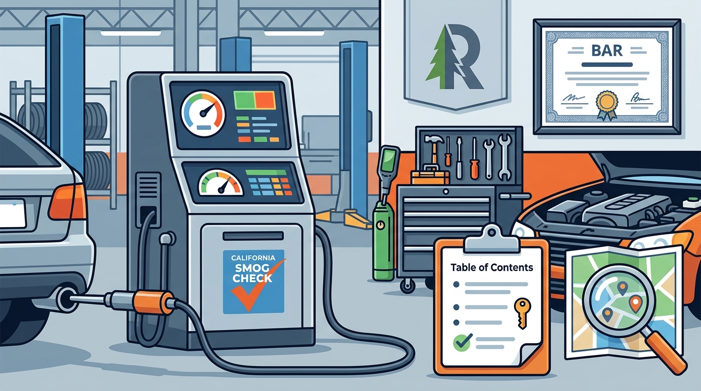 California Smog Check Stations: Licensing and Local Mechanics