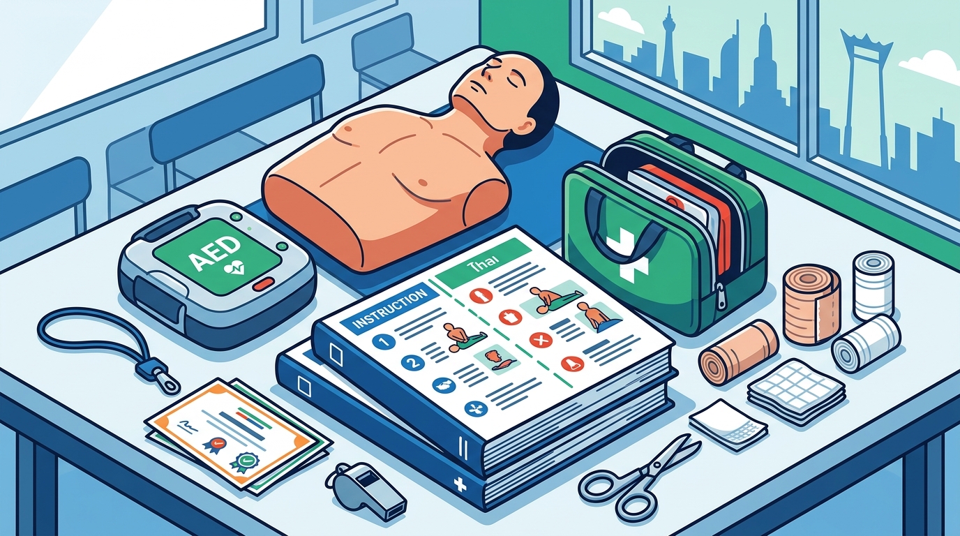 CPR First Aid Training in Bangkok: English and Thai Options