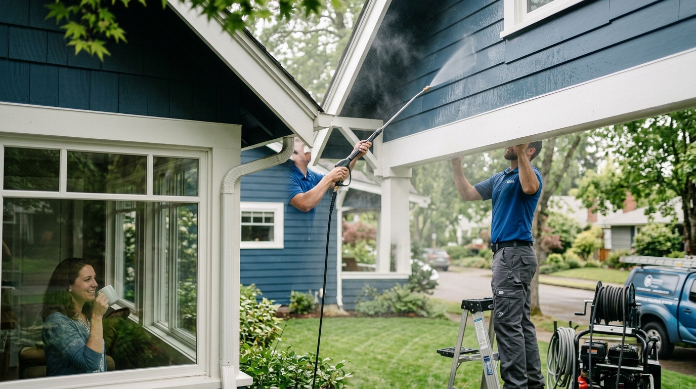 Which Provider Is Best for a House Wash in Portland?