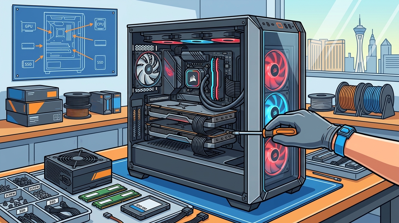 Custom and Gaming PC Builders in Las Vegas: 2026 Guide