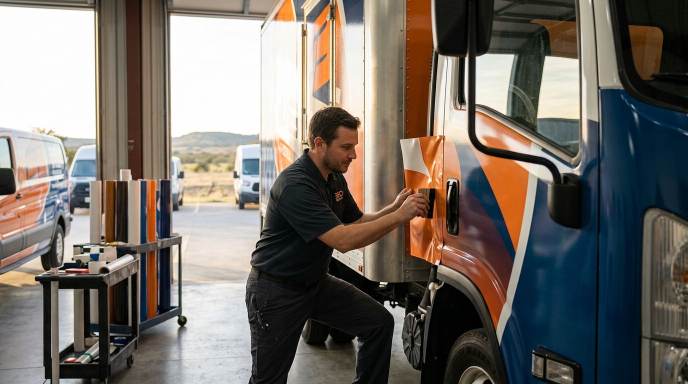 Best Vehicle Wrap Options for Texas Business Fleets in 2026