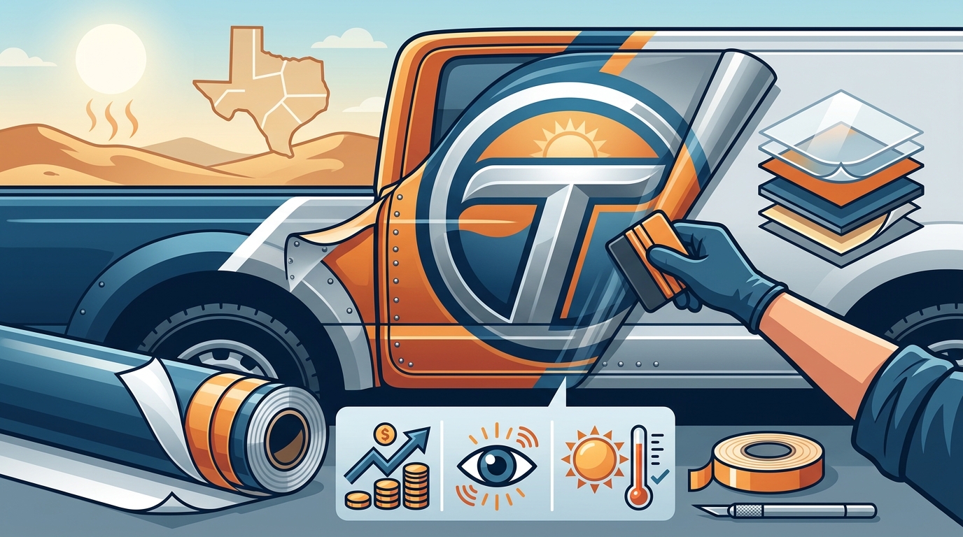 Best Vehicle Wrap Options for Texas Business Fleets in 2026