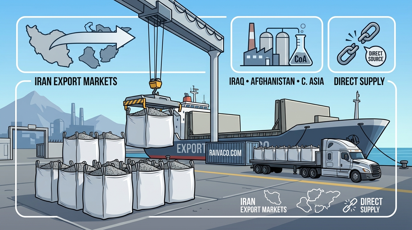 Exporting Cement Clinker from Iran to Iraq, Afghanistan, and C.