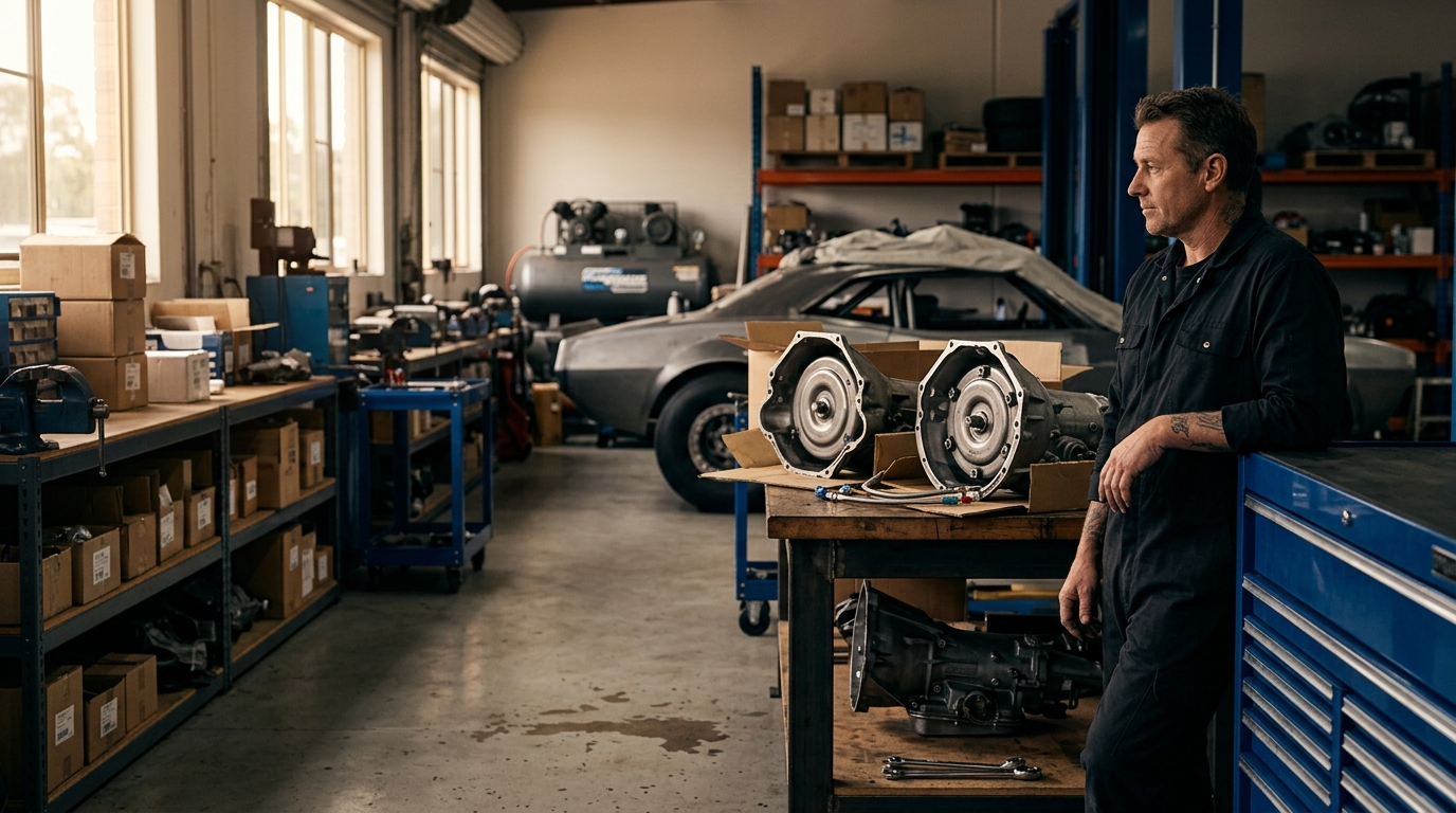 Racing Transmissions for Ford and Chevy Builds in Australia